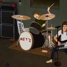 カナダのガレージパンク・バンド METZ、通算4作目となるアルバム『Automat』を 7/12 リリース!
