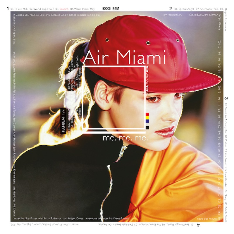 発売から約30年、Air Miami 最初で唯一のスタジオ・アルバム『Me. Me. Me.』が 7/28 についにリイシュー！