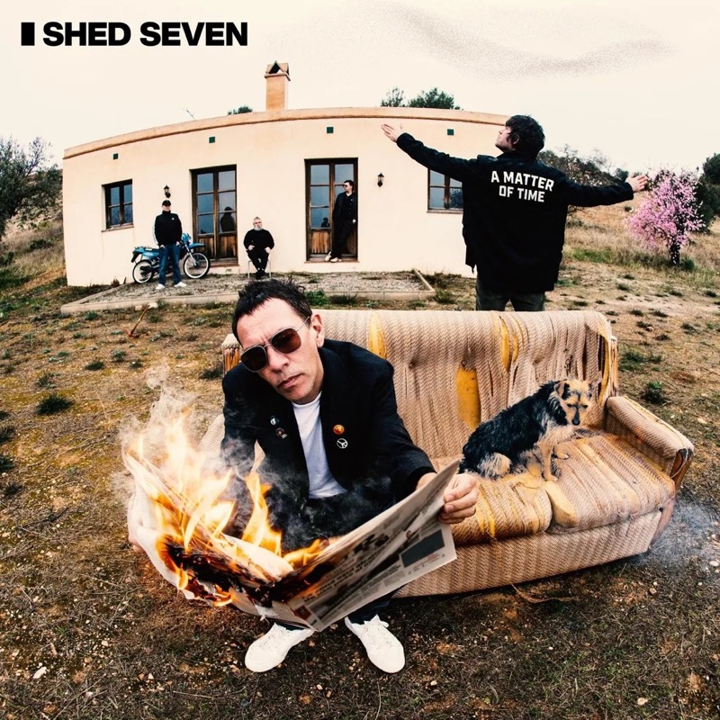 UKのロックバンド Shed Seven、6年ぶりのニューアルバム『A Matter of Time』を来年 1/12 リリース！