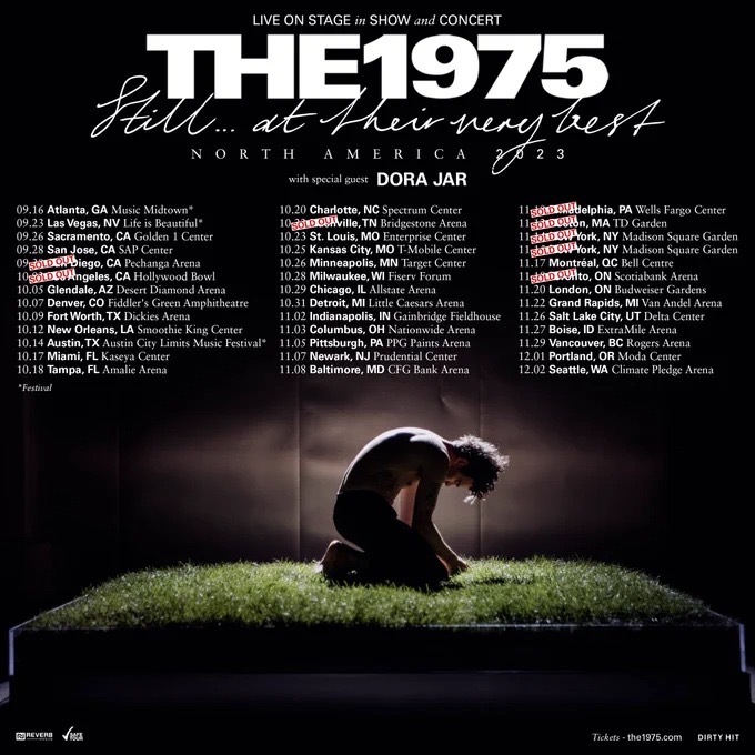 The 1975、北米ツアー初日に無期限の活動休止に言及