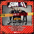 SUM 41、最後の来日公演ラストツアーを日本で開催！