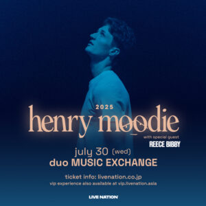 Henry Moodie 初の単独公演