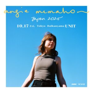 ANGIE McMAHON 単独来日公演