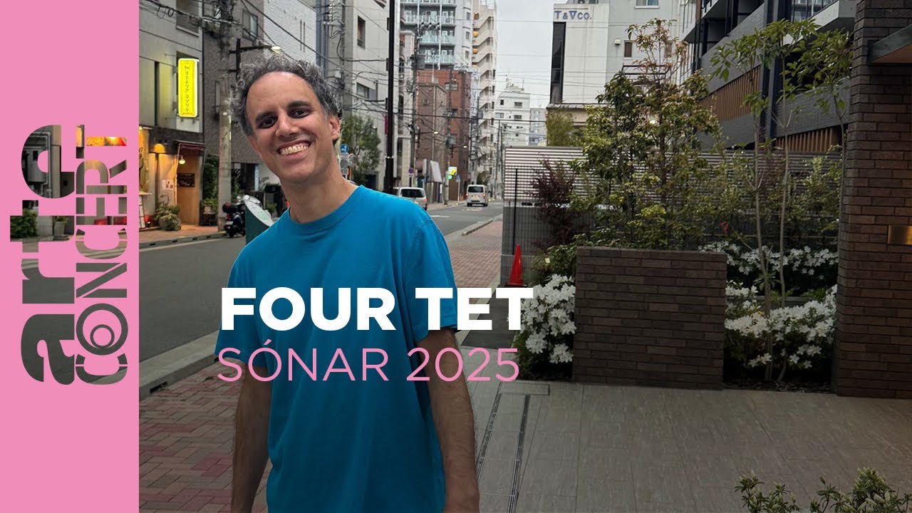 Four Tet、バルセロナのフェス Sónar 2025 に出演したフルセットが公開！