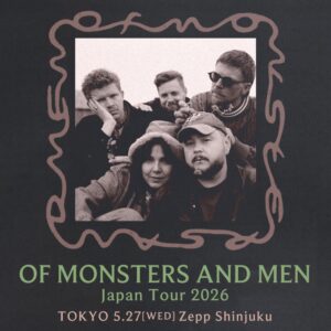 Of Monsters and Men、13年ぶりとなる来日公演