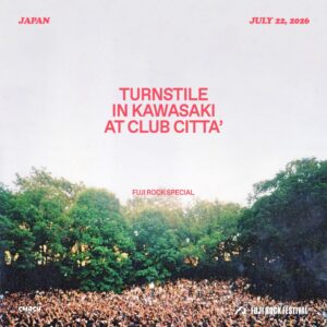 TURNSTILE 単独公演