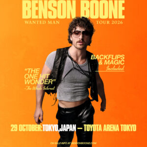 Benson Boone 来日公演